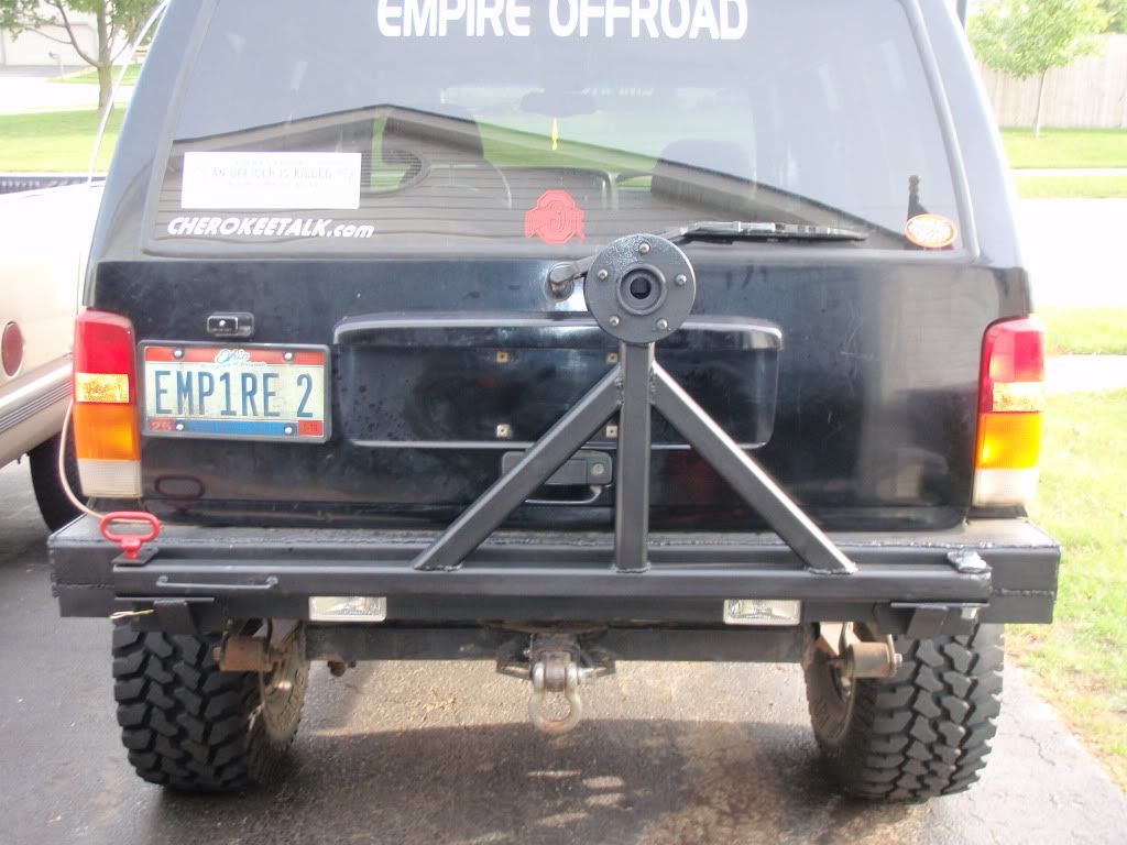 My XJ swing away tire carrier build...